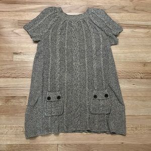 Style and Co brown tunic sweater dress
